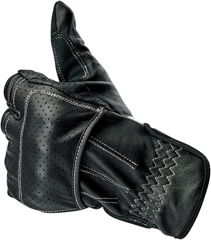 BILTWELL Borrego Gloves - Black/Cement - XS 1506-0104-301
