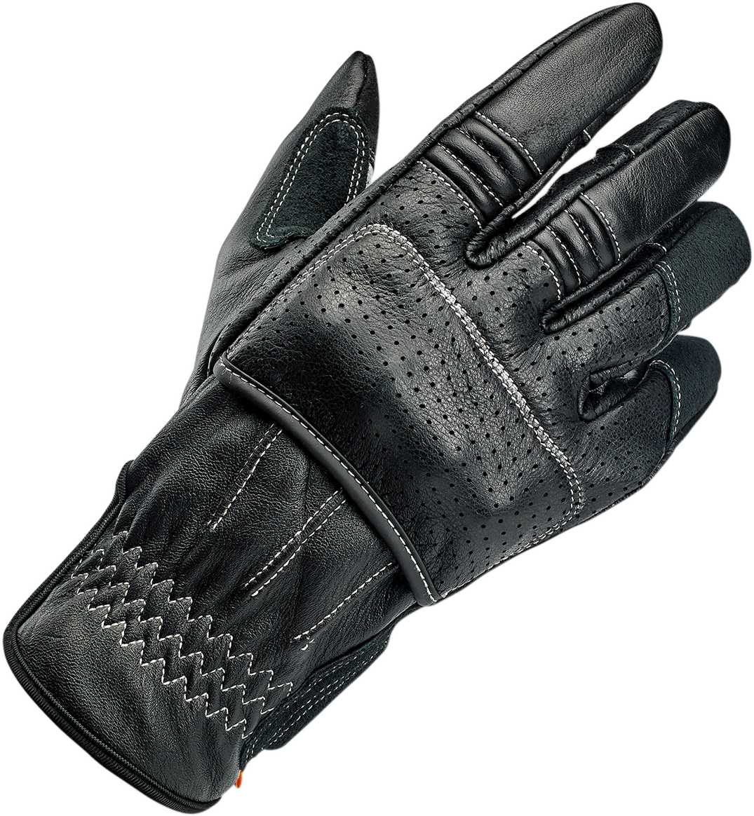 BILTWELL Borrego Gloves - Black/Cement - Small 1506-0104-302