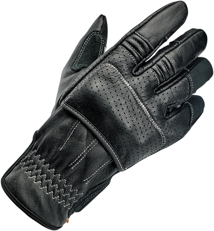 BILTWELL Borrego Gloves - Black/Cement - Small 1506-0104-302
