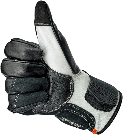 BILTWELL Borrego Gloves - Black/Cement - 2XL 1506-0104-306