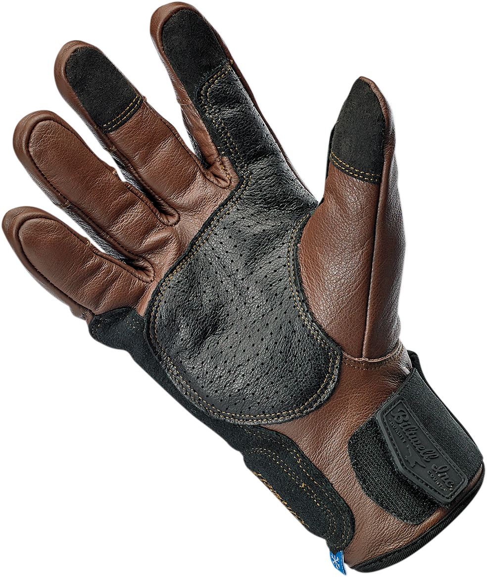 BILTWELL Borrego Gloves - Chocolate/Black - XS 1506-0201-301