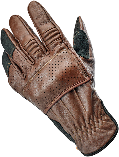 BILTWELL Borrego Gloves - Chocolate/Black - XS 1506-0201-301