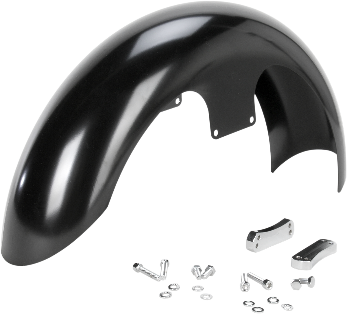 KLOCK WERKS Slicer Fender Kit - Front - Black - 16"-19" KWF-01-0102-2014