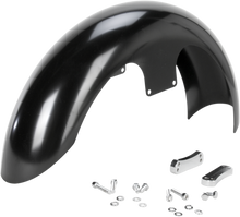 KLOCK WERKS Slicer Fender Kit - Front - Black - 16"-19" KWF-01-0102-2014