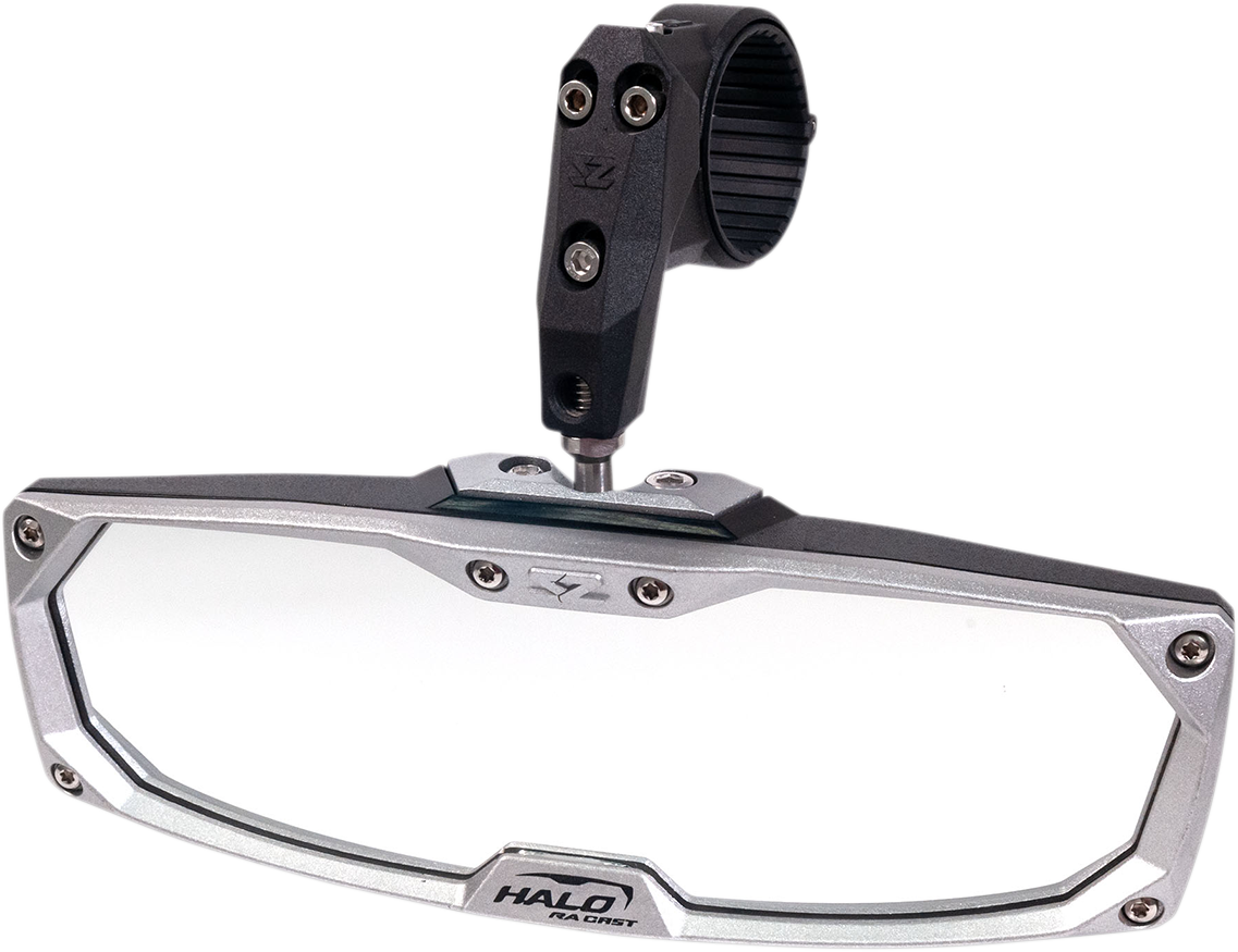 SEIZMIK Mirror - Halo R - Rear View - Rectangle - Silver - 1.875"/2" ROPS - Honda/Kawasaki 56-18025