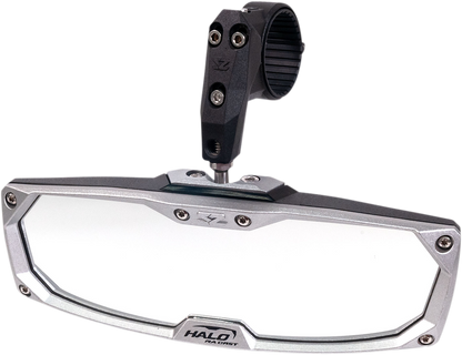 SEIZMIK Mirror - Halo R - Rear View - Rectangle - Silver - 1.875"/2" ROPS - Honda/Kawasaki 56-18025