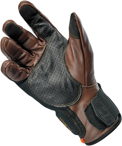 BILTWELL Borrego Gloves - Chocolate/Black - 2XL 1506-0201-306