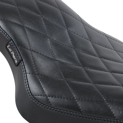 LE PERA Cobra Full-Length Seat - Diamond - Black - XL '04-'22 LK-076DM