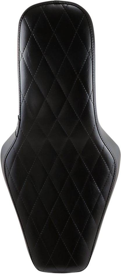 LE PERA Cobra Full-Length Seat - Diamond - Black - XL '04-'22 LK-076DM
