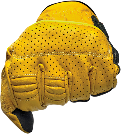 BILTWELL Borrego Gloves - Gold/Black - 2XL 1506-0701-306
