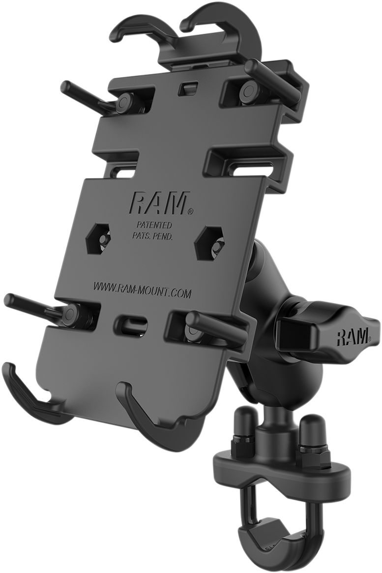 RAM MOUNTS Quick Grip™ Phone Mount with U-Bolt Base RAM-B-149ZA-PD3
