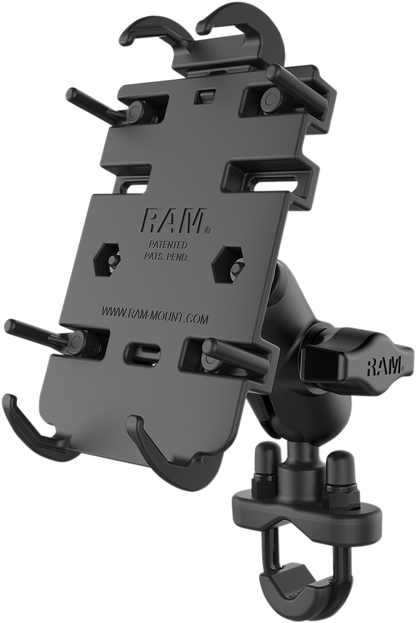 RAM MOUNTS Quick Grip™ Phone Mount with U-Bolt Base RAM-B-149ZA-PD3
