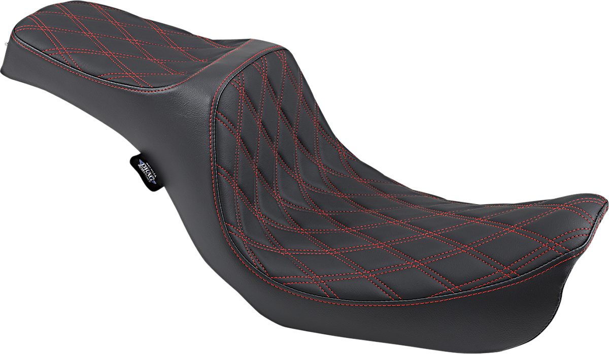 DRAG SPECIALTIES SEATS Double Bucket Seat - Mild Stitch - XL '10-'22 0804-0604