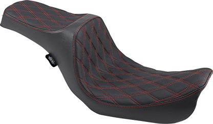 DRAG SPECIALTIES SEATS Double Bucket Seat - Mild Stitch - XL '10-'22 0804-0604