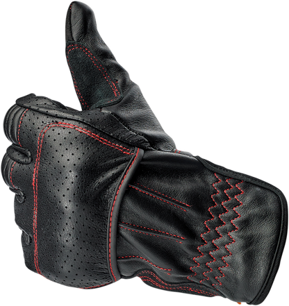 BILTWELL Borrego Gloves - Redline - 2XL 1506-0108-306