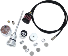 FEULING PARTS Vented Dipstick - Polished - M8 Softail 3085