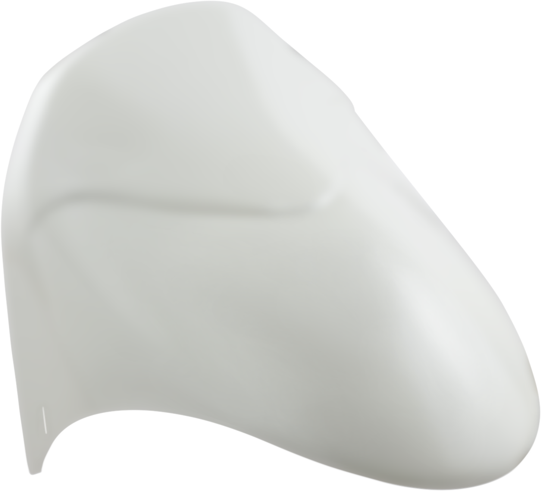 HOT BODIES Rear Fender - White - Hayabusa 60802-1207