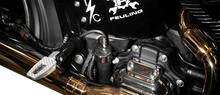 FEULING PARTS Vented Dipstick - Black - M8 Softail 3086