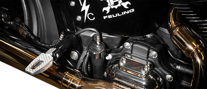 FEULING PARTS Vented Dipstick - Black - M8 Softail 3086