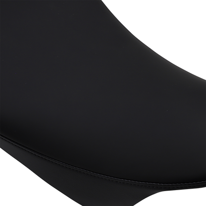 DRAG SPECIALTIES SEATS Low Solo Seat - Solar Leather - Smooth - FL '08-'23 0801-0870