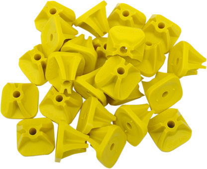 STUD BOY Single Backer Plates - Hi-viz Yellow - 24 Pack 2513-P1-HVY