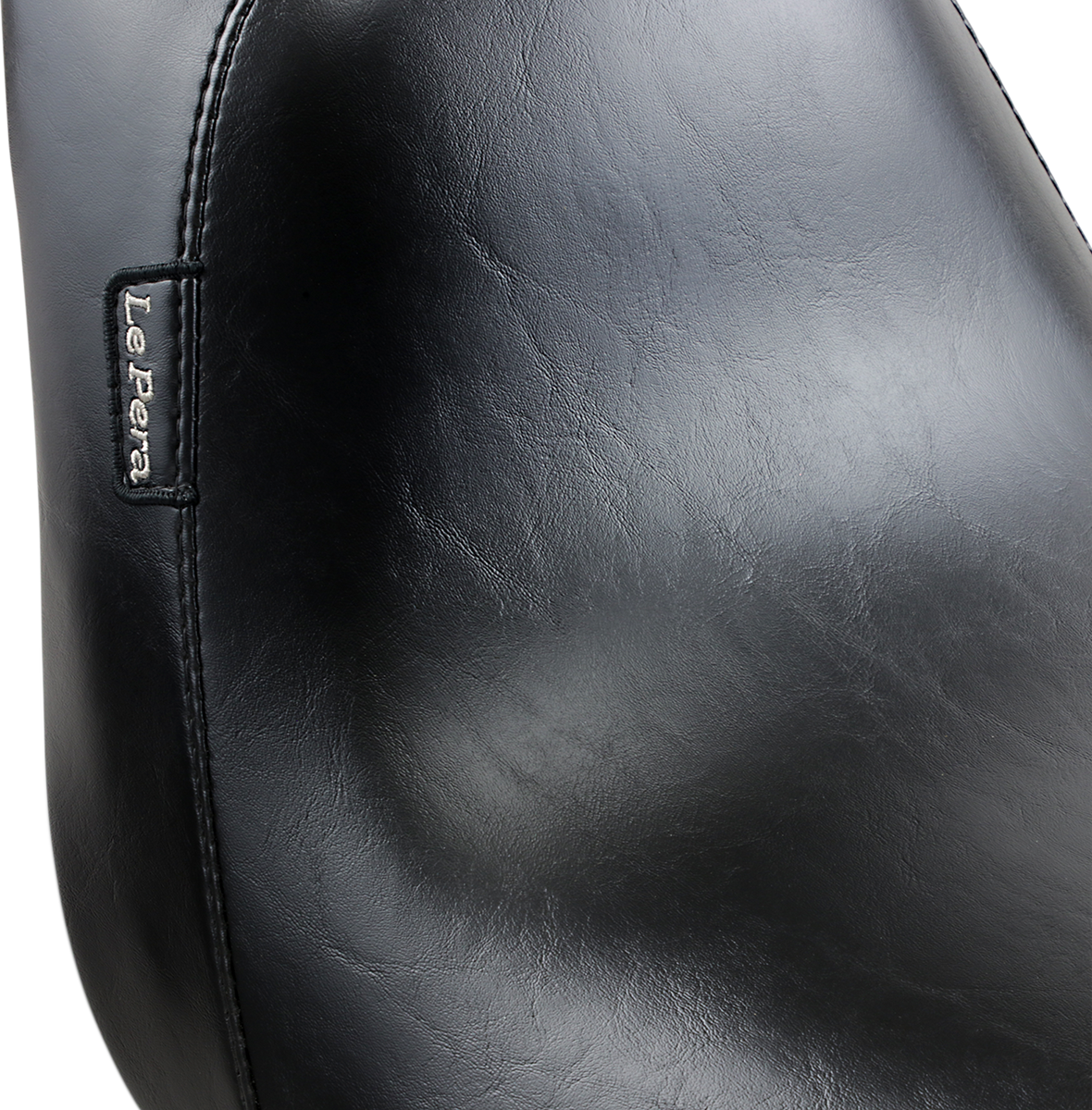 LE PERA Bare Bones Solo Seat - Smooth - Black - FL/FX '06-'17 LK-007