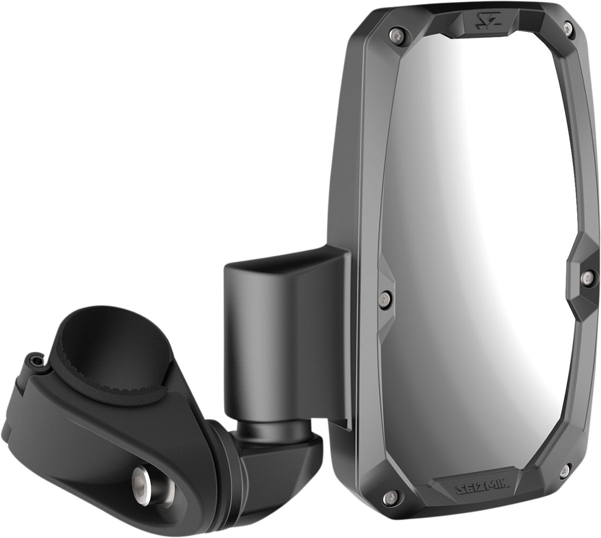 SEIZMIK Mirrors - Embark - Side View - Rectangle - Black - 1.875"/2" ROPS - Pair 56-18105
