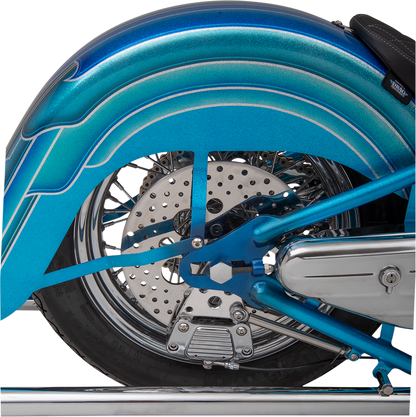 DRAG SPECIALTIES Drilled Brake Rotor - Rear - 11.5" - Harley-Davidson 060171ASP-BC648