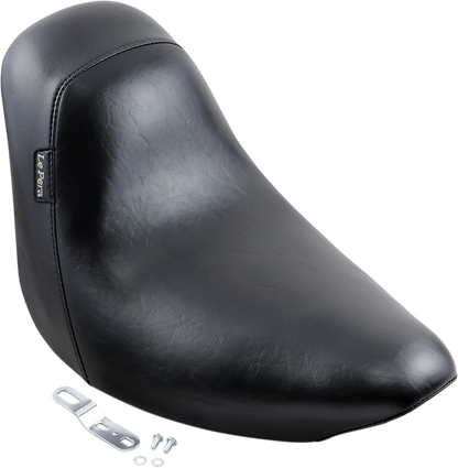 LE PERA Bare Bones Solo Seat - Smooth - Black - FXST '06-'17 LGK-007