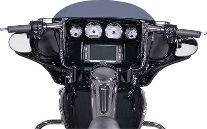 FAT BAGGERS INC. 1-1/4" EZ Install Pointed Top Handlebar Kit - 16" - Chrome 909116