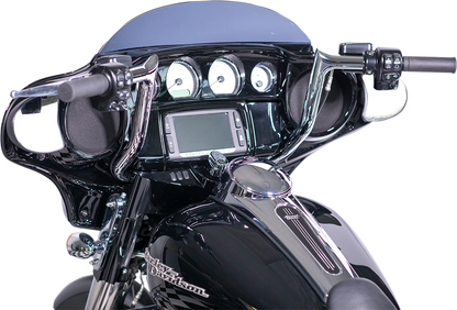 FAT BAGGERS INC. 1-1/4" EZ Install Pointed Top Handlebar Kit - 16" - Chrome 909116