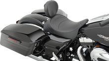 DRAG SPECIALTIES SEATS Solo Seat - Mild Stitched - Driver Backrest - FL '08-'23 0801-0886