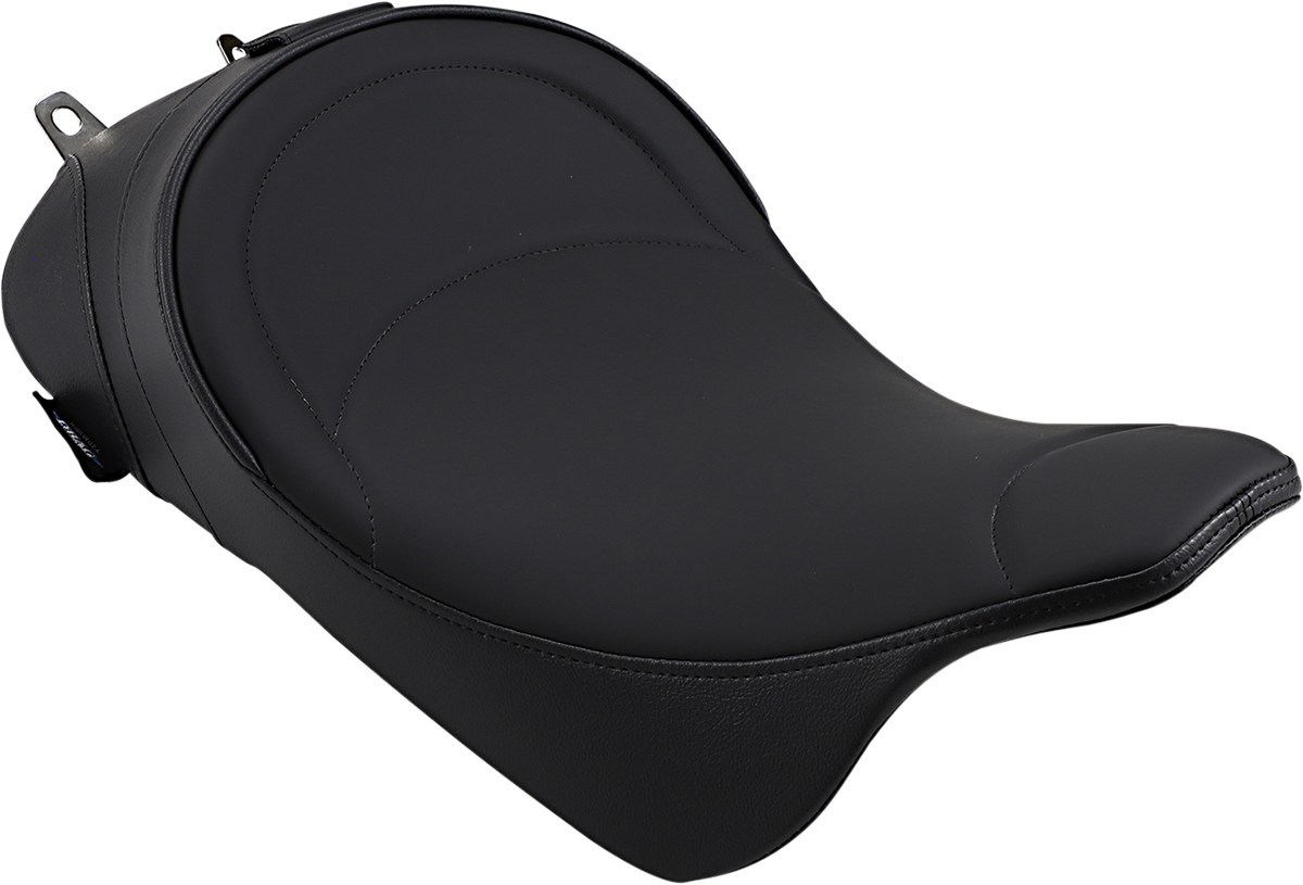 DRAG SPECIALTIES SEATS Solo Seat - Mild Stitched - Driver Backrest - FL '08-'23 0801-0886