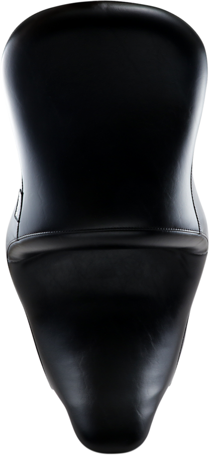 LE PERA Maverick Up-Front Seat - Without Backrest - Smooth - Black - FL '08-'23 LKU-957S