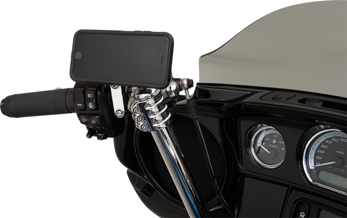 KLOCK WERKS iOmounts™ Device Mount - Switch Mount - Chrome KWD-01-0380