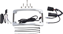 CUSTOM DYNAMICS Curved License Plate Frame - Chrome TF06-BCM-C