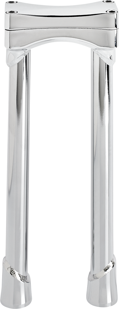 BILTWELL Murdock O/S Risers - 12" - Chrome 6413-105-12