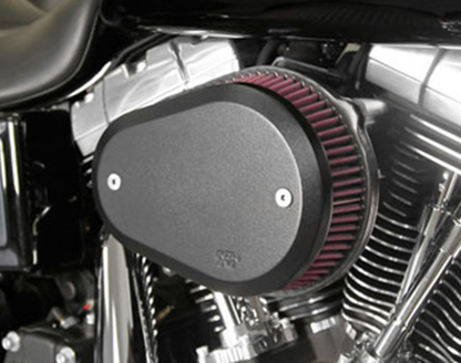 K & N Street Metal Air Intake Kit - Flare - Black - Twin Cam RK-3932B