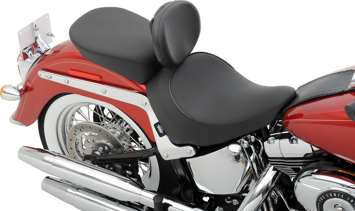 DRAG SPECIALTIES SEATS Solo Seat - Smooth - Backrest - FLST '00-'17 0802-0806