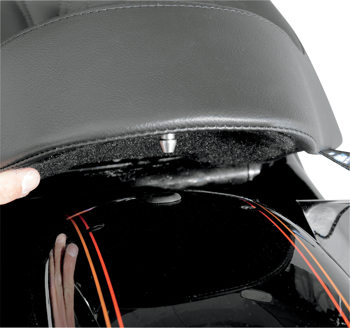 DRAG SPECIALTIES SEATS EZ Mount Solo Seat - Smooth FXR 0805-0067