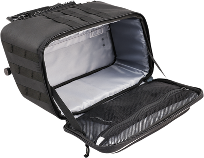 NELSON RIGG Road Trip Saddlebags - Black NR-400