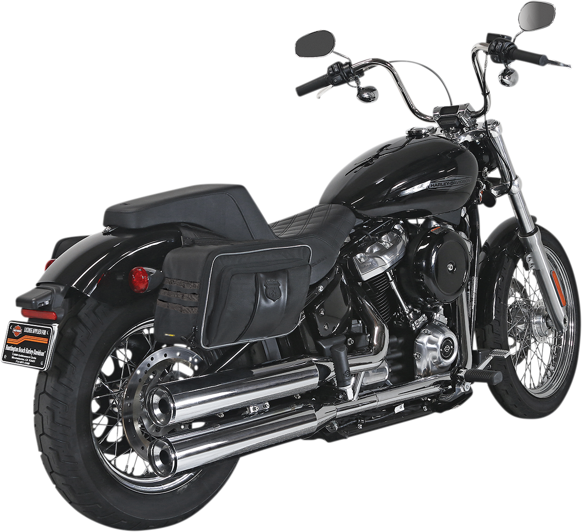 NELSON RIGG Road Trip Saddlebags - Black NR-400