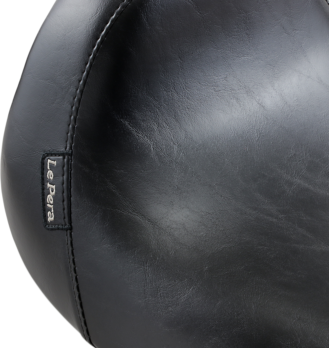 LE PERA Bare Bones Solo Seat - Smooth - Black - FXS/FLS '11-'15 LKS-007