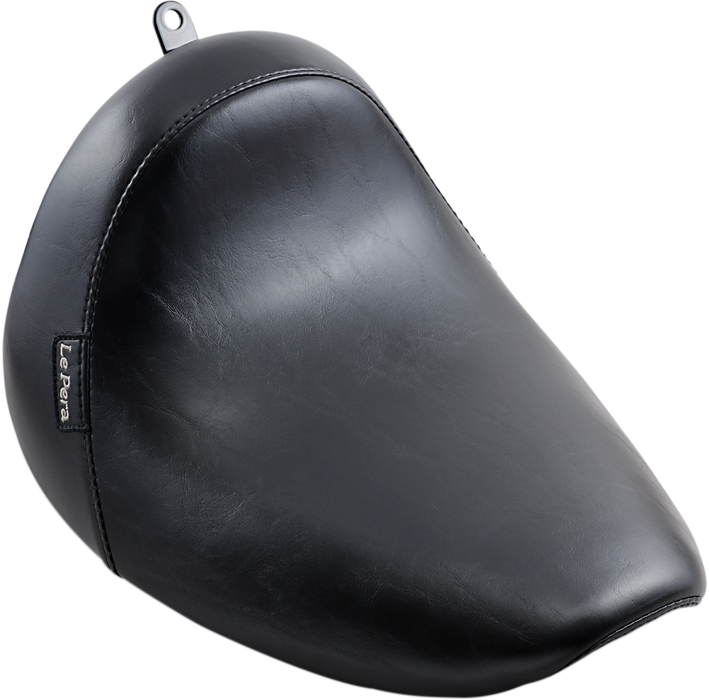 LE PERA Bare Bones Solo Seat - Smooth - Black - FXS/FLS '11-'15 LKS-007