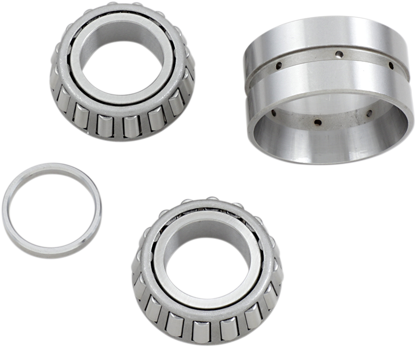 EASTERN MOTORCYCLE PARTS Left Main Bearing Sprocket Shaft - Timken - '54-'76 Sportster and KH 45-0215