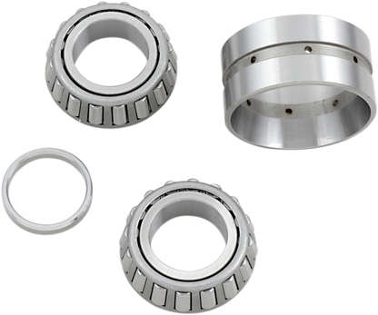 EASTERN MOTORCYCLE PARTS Left Main Bearing Sprocket Shaft - Timken - '54-'76 Sportster and KH 45-0215