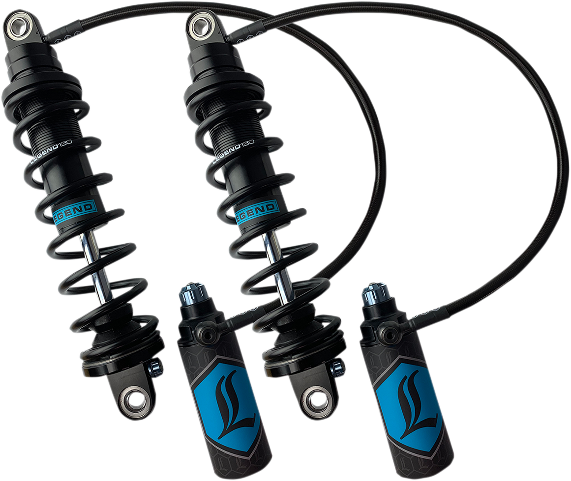 LEGEND SUSPENSION REVO ARC Remote Reservoir Shocks - 13" - Heavy Duty - Black 1310-1883