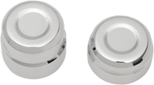 DRAG SPECIALTIES Axle Caps - Rear - Chrome - Pair 0214-0832
