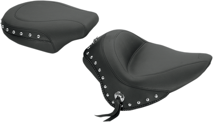 MUSTANG Wide Rear Seat - Studded - Black - FL/FX '11-'17 76751