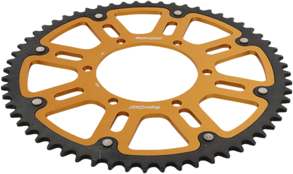 SUPERSPROX Stealth Rear Sprocket - 60 Tooth - Gold - Kawasaki/Yamaha/Suzuki RST-486-60-GLD